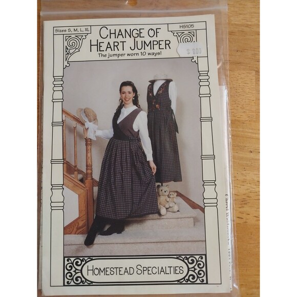 Change of Heart Jumper CLOTHING STITCHING Craft Pattern Pattern # HS 105 - Picture 1 of 1